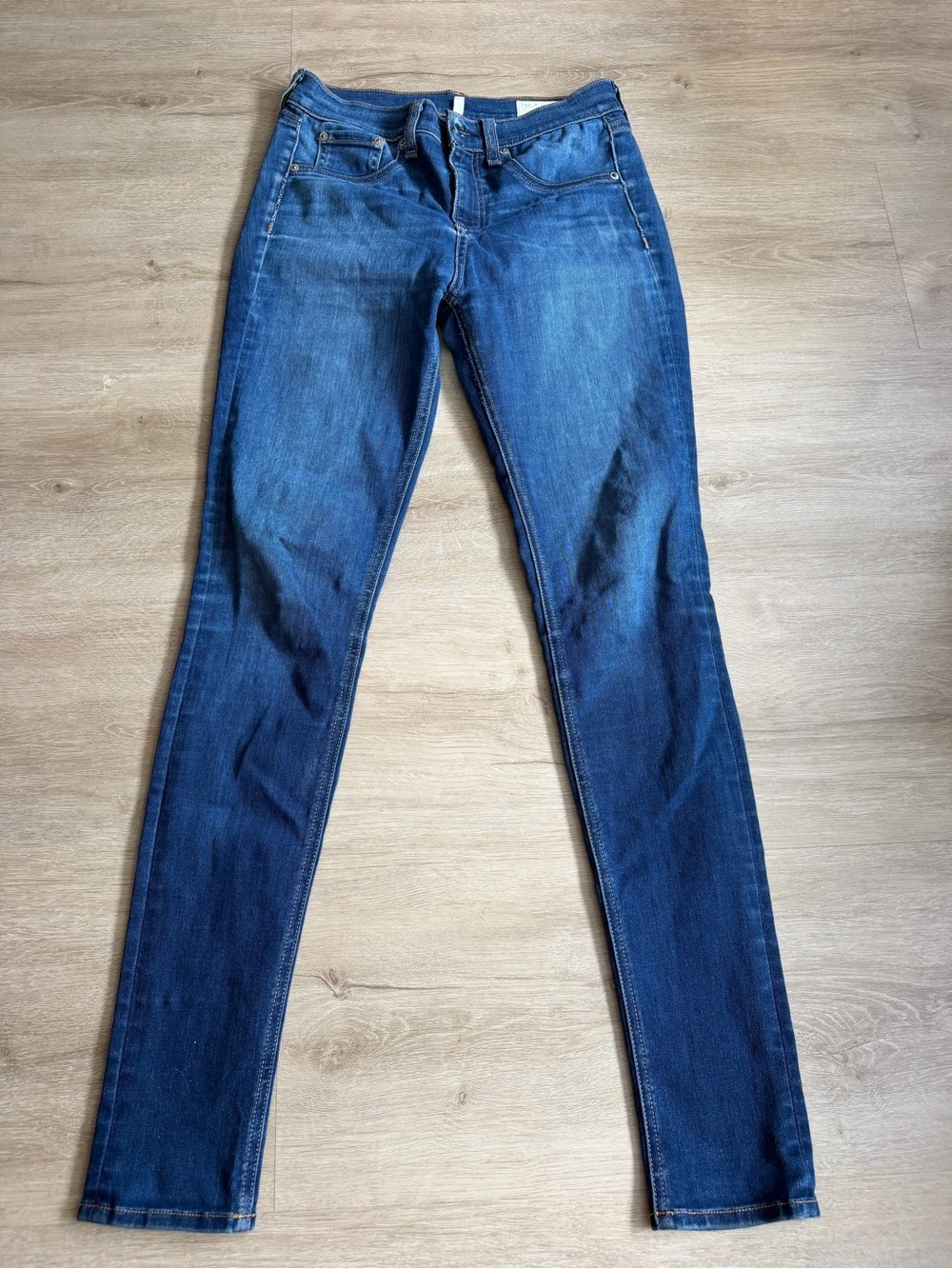 Rag & Bone High Rise Skinny Jeans Women's Sz 26